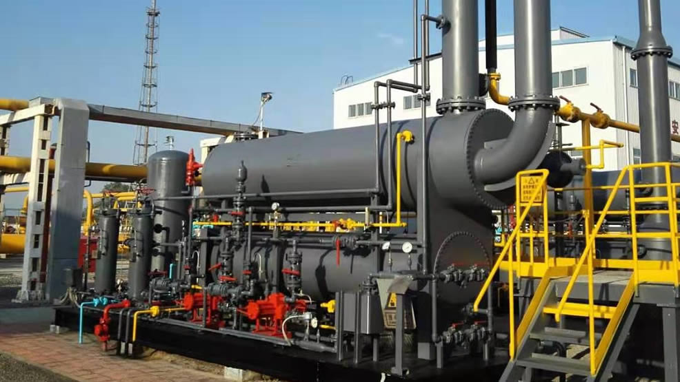 Triethylene glycol dehydration pry