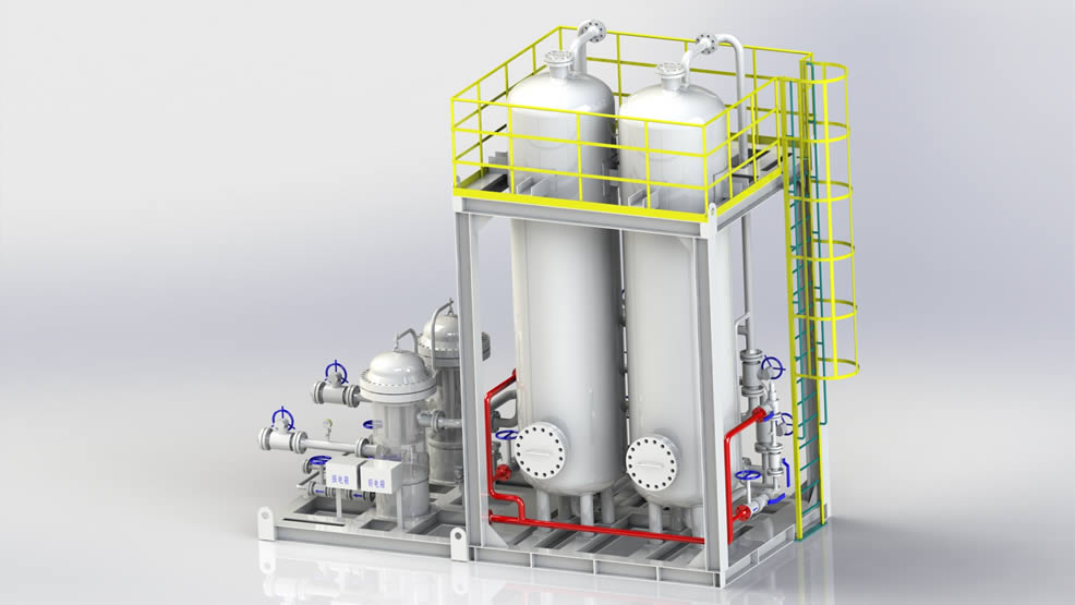 Desulfurization and mercury removal pry