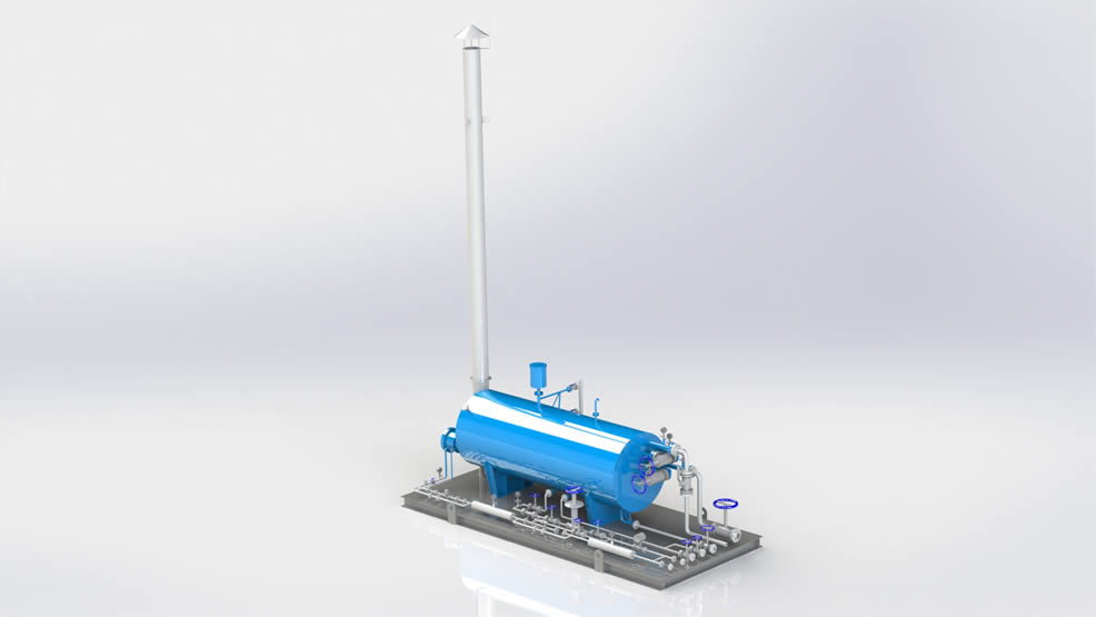 Water jacket heating furnace (standard type)