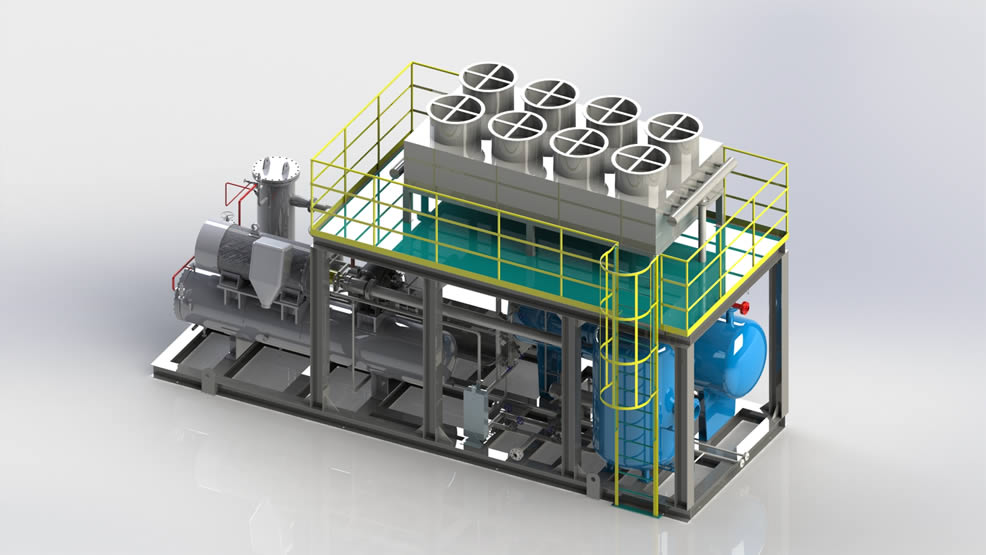 Propane refrigeration unit