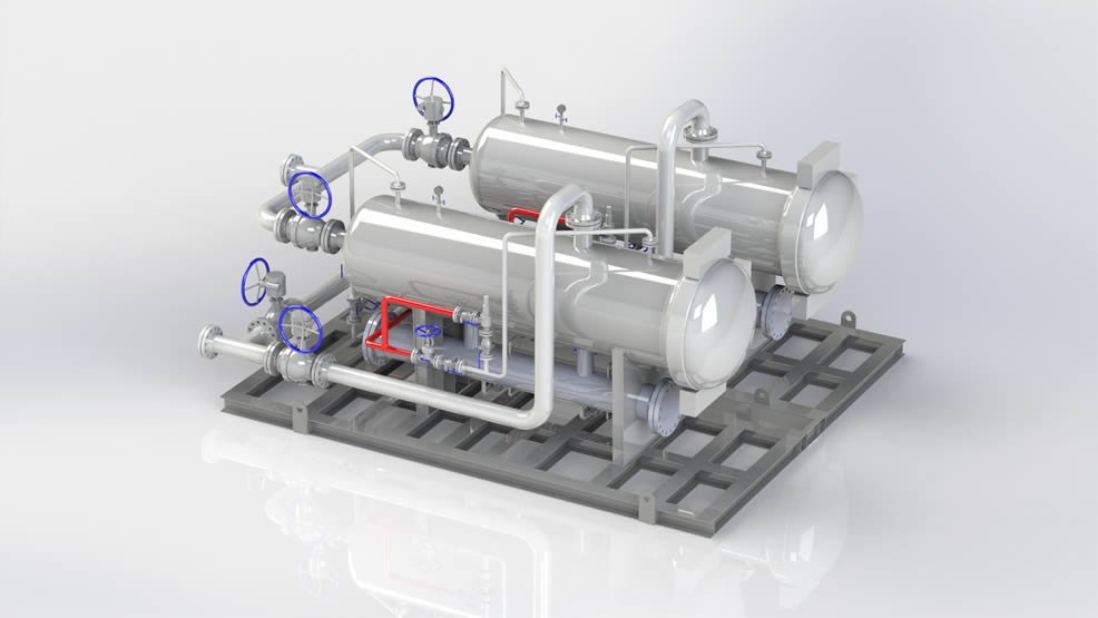 Filter Separation Pry - Production Separation Pry