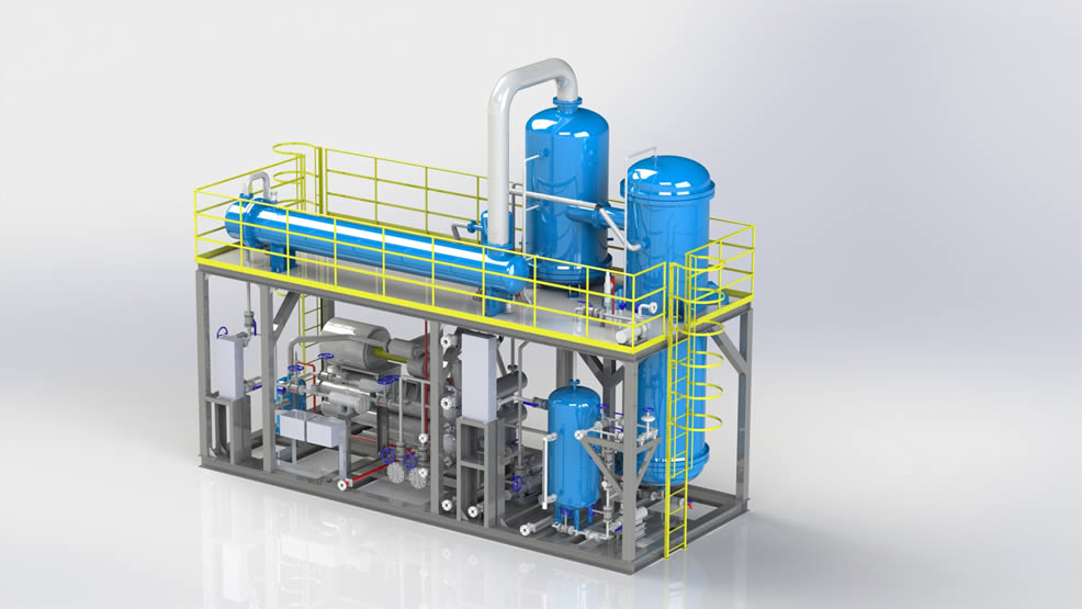 MVR concentration system