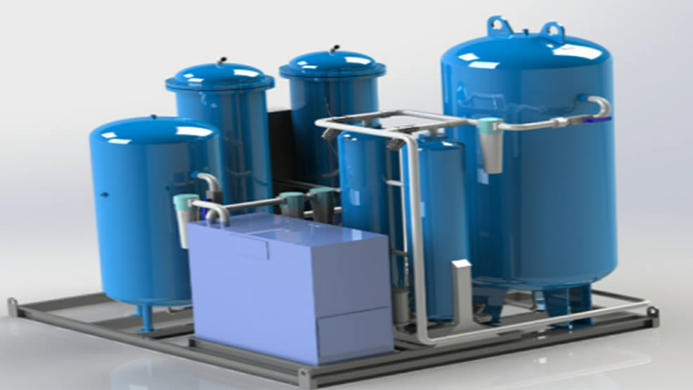 Instrument air nitrogen pry